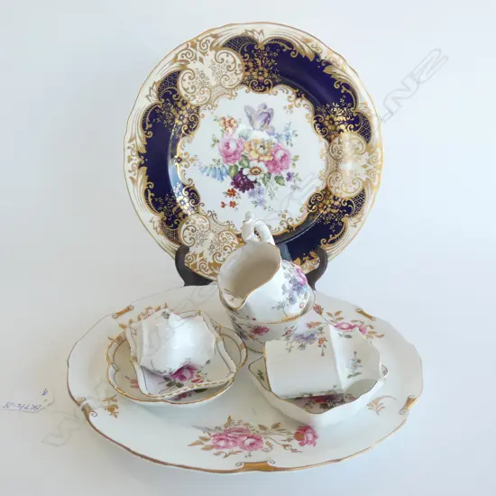 8 PCS ROYAL CROWN DERBY + 1 OTHER 