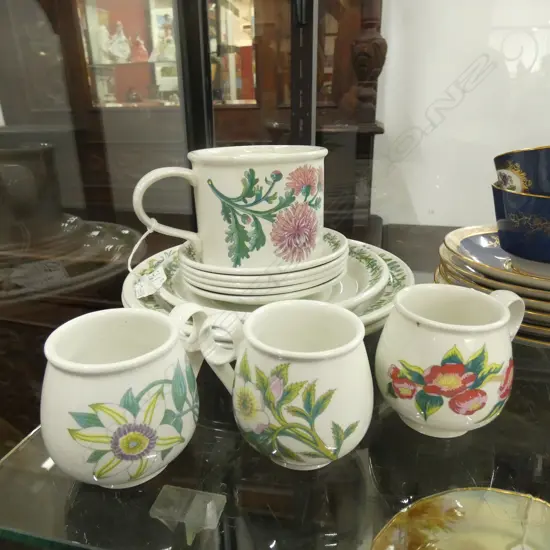 PORTMEIRION FLOWERS OF THE YEAR - 12PCS