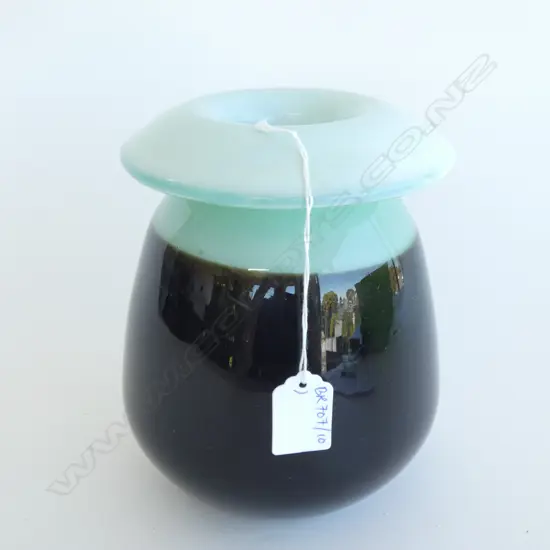 ART GLASS VASE H.200mm