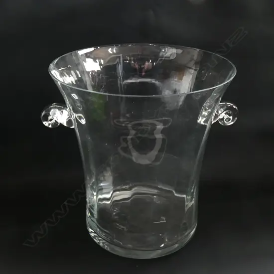 LG CRYSTAL GLASS ICE BUCKET H. 265 DIA 250MM