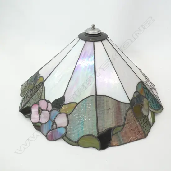 LARGE LEADLIGHT LIGHT SHADE 500mm dia