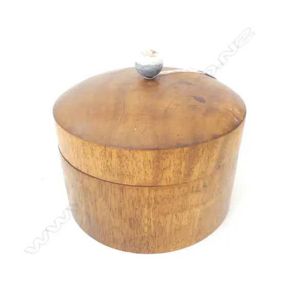 WOODEN COLLAR BOX 175mm dia