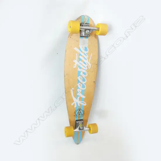AOTEAROA N.Z FREESTYLE LONGBOARD SKATEBOARD L 940 MM