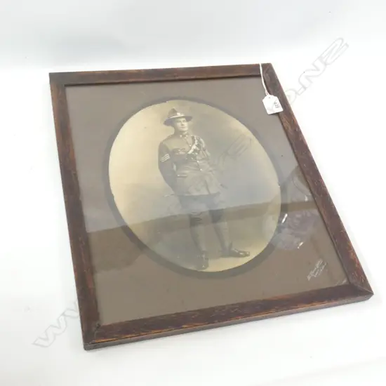 WWI PERIOD NZ STUDIO SERGENT PHOTO 285x230mm