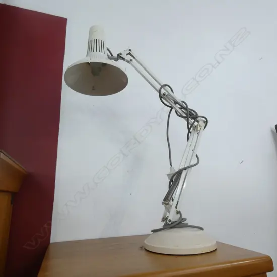 WHITE ANGLEPOISE LAMP SUPERLUX NZ