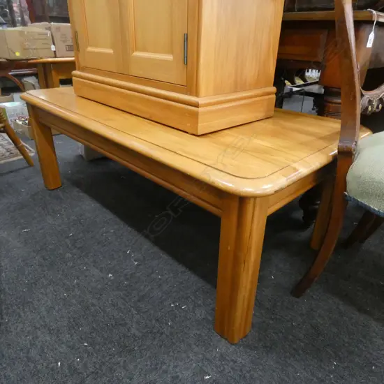 SOLID RIMU COFFEE TABLE...