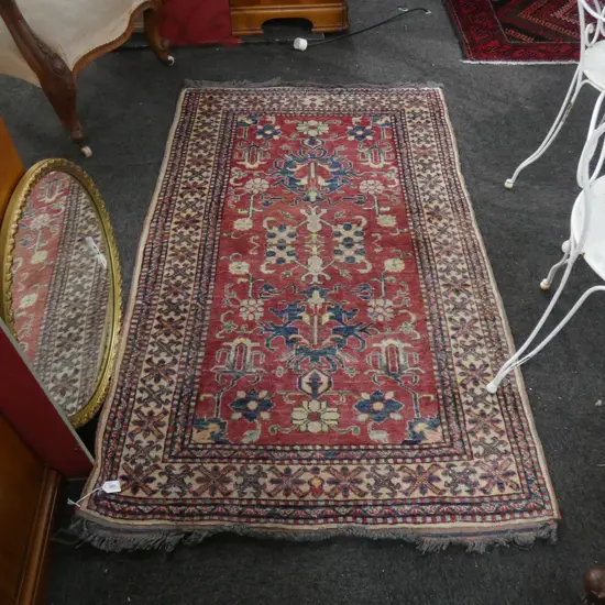 HAND KNOTTED MMAFGHAN RUG 1640 X 1000