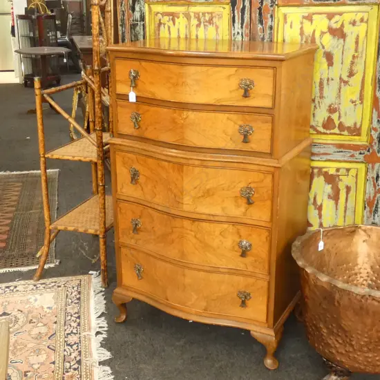 BOW FRONT CHEST ON CHEST...