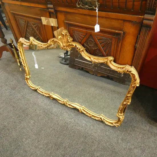 ORNATE GILT FRAMED MIRROR 1000x650mm