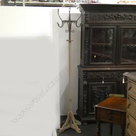 WOOD & METAL COAT RACK H.2000mm