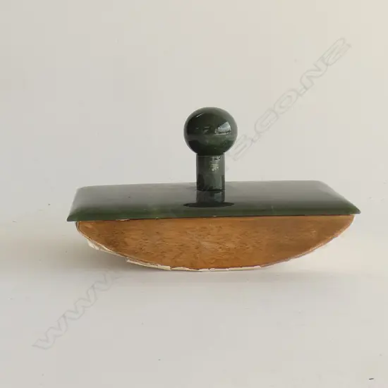 NEPHRITE (POUNAMU) DESK INK BLOTTER