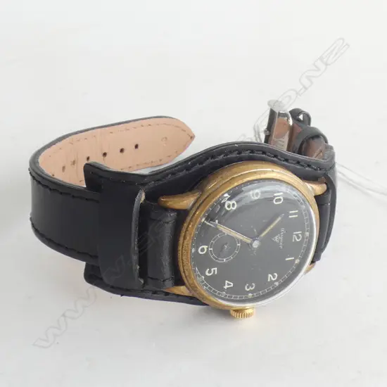 GENTS WATCH; 'WAGNER' VINTAGE MILITARY STYLE WORKING
