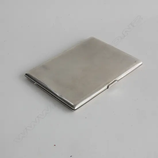 STG SILVER CIGARETTE CASE B'HAM 1933 178 GRAMS
