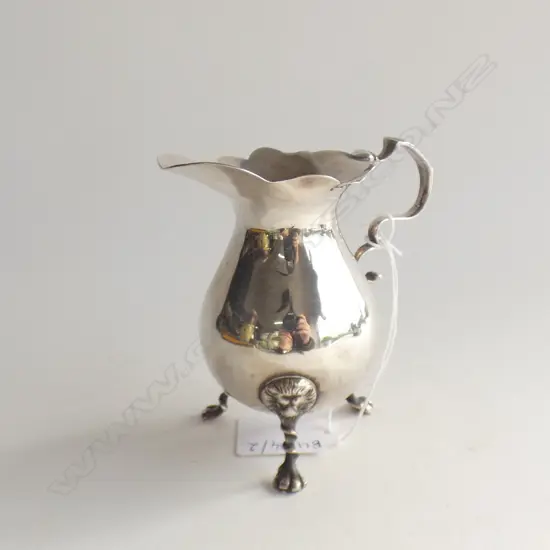 STG SILVER JUG LONDON 1898 108 GRAMS