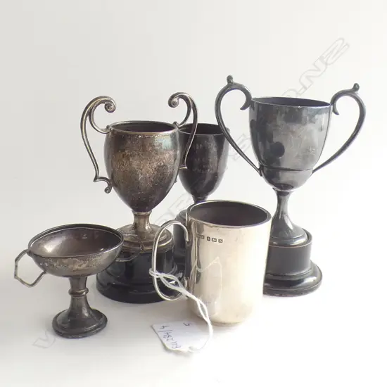 4 TROPHY CUPS (2 STG) + STG MUG