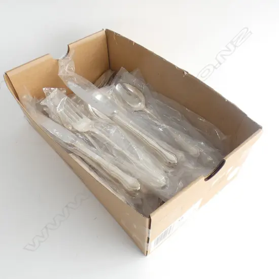 BOX LOT RODD CUTLERY (44 PCS APPROX)