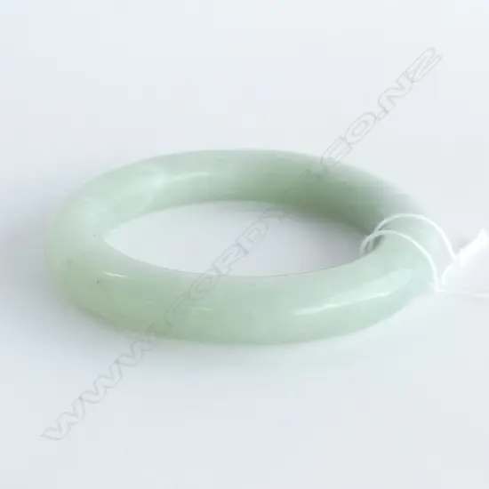 PALE JADE BANGLE 70mm internal dia