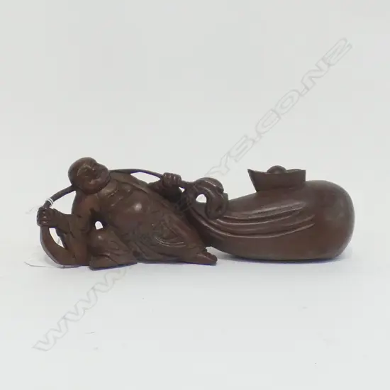 CARVED BUDDHA H 290MM