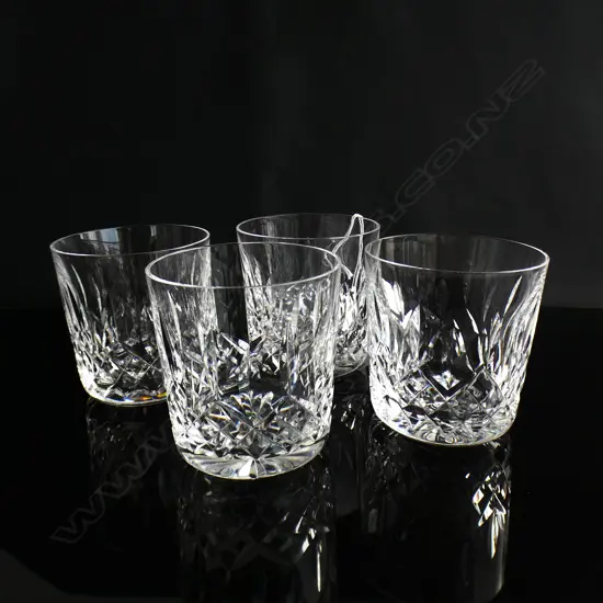 4 x  WATERFORD CRYSTAL TUMBLERS