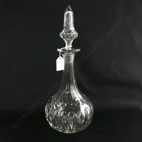 CRYSTAL DECANTER H.340mm