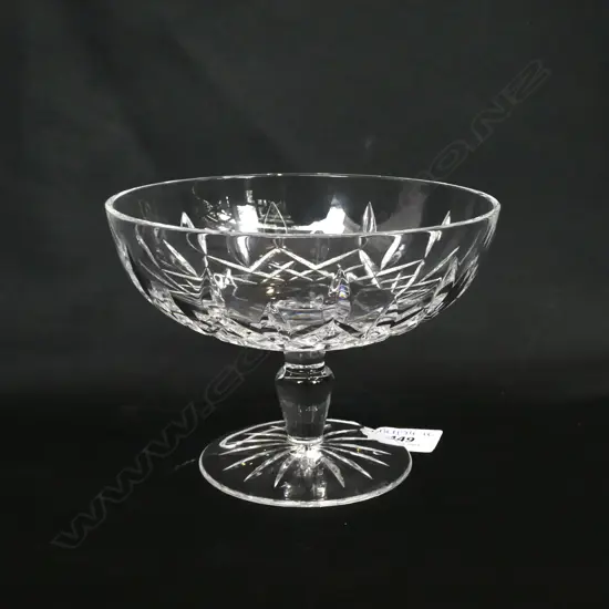 WATERFORD CRYSTAL COMPORT H. 120mm D. 160mm