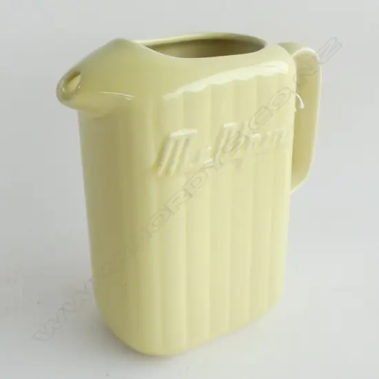 YELLOW MCALPINE FRIDGE JUG H.225mm REPRO?
