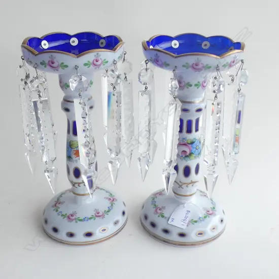 PR BOHEMIA GLASS LUSTRES H.255mm