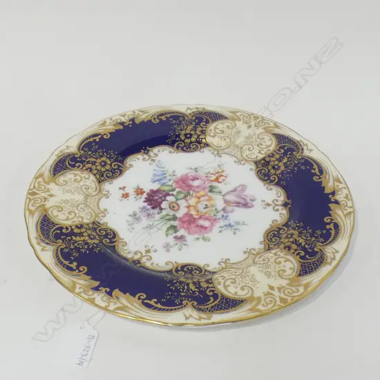 ROYAL CROWN HAND PAINTED PLATE C 1801