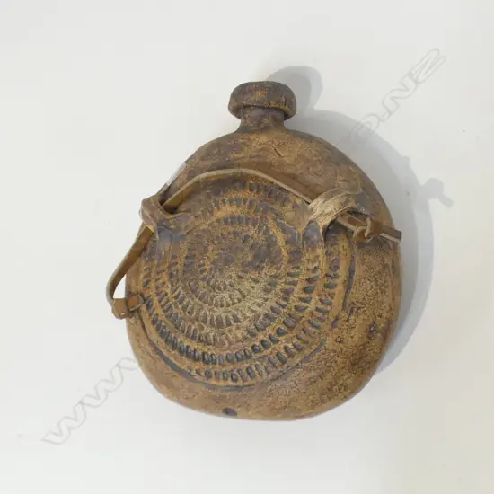 RAY ROGERS POTTERY FLASK  H 230MM