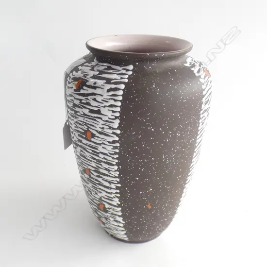 LARGE WEST GERMAN POTTERY VASE H.250mm