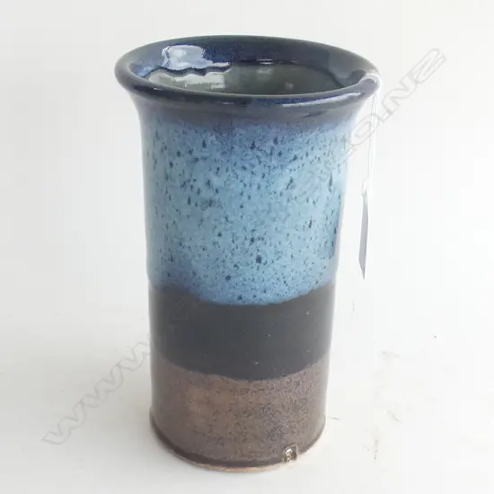 PETER STICHBURY CYLINDER GLAZE VASE H.175mm