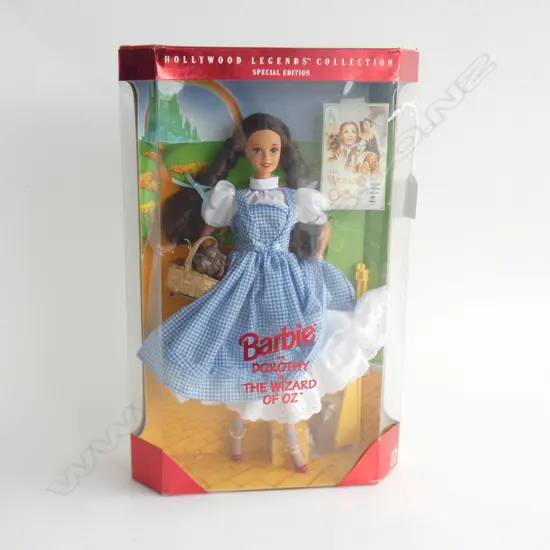 MATTEL BARBIE DOLL 'DOROTHY IN WIZARD OF OZ' - IN ORIGINAL BOX
