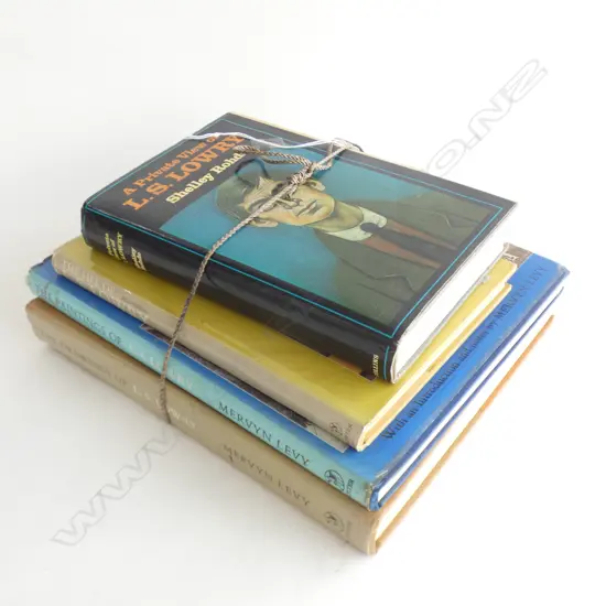 4 L.S.LOWRY ART BOOKS: 'The Drawings of L.S. Lowry Public and Private' 1976 etc