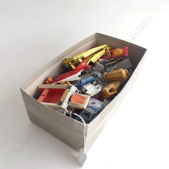 BOX OF MATCHBOX TOYS