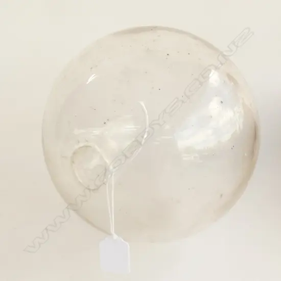 VINTAGE GLASS FISHING FLOAT 200mm dia