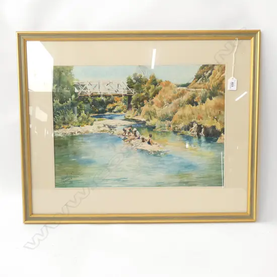 HARRIL BARDEN W/C - SUMMER HOLIDAYS THAMES 350 x 480mm