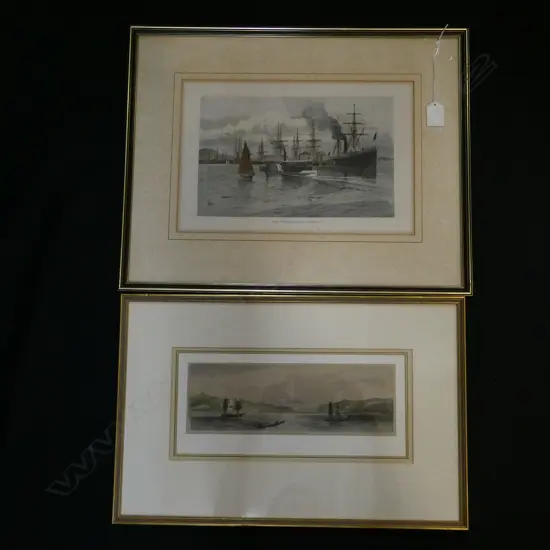 TWO HISTORIC NZ ENGRAVINGS
