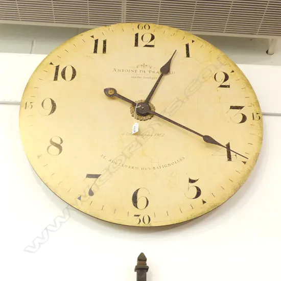 LARGE FRENCH STYLE WALL CLOCK 780mm dia