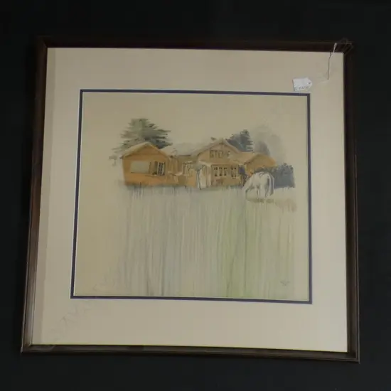 JOHN CASTLE W/C 'STORE' SIGNED 400 X 430mm