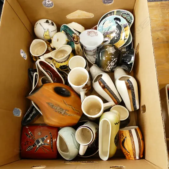 GOOD BOX ASST AUSTRALIANA CERAMICS INCL STUDIO ANNA ETC..