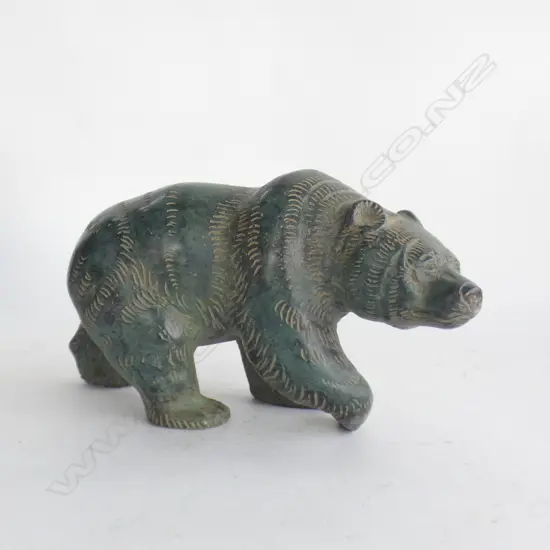 BRONZED METAL BEAR L.180mm