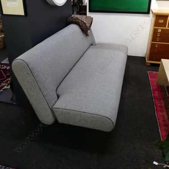 CONTEMPORARY GREY SOFA (FOLDS FLAT) W.2000mm