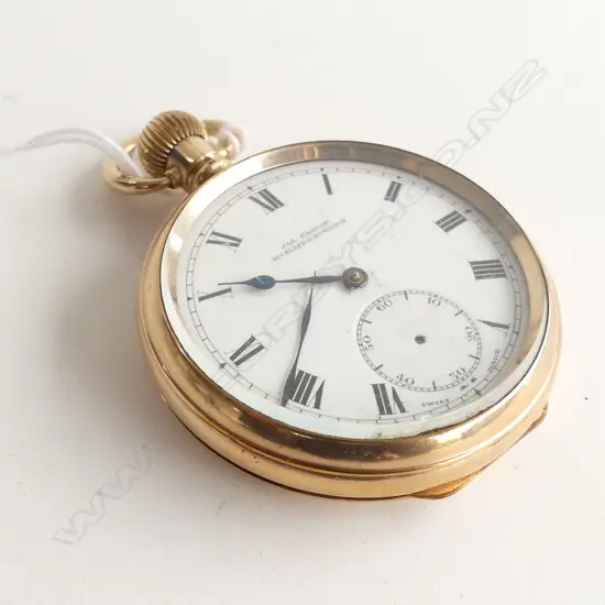 GP OPEN FACE POCKET WATCH AF