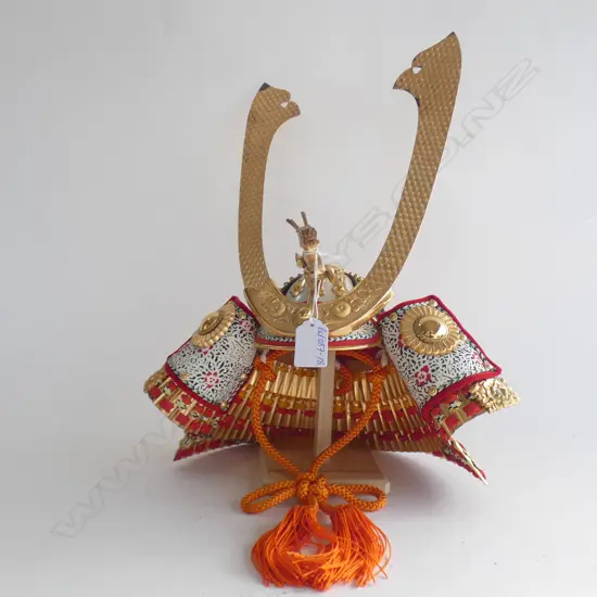 JAPANESE MODEL SAMURAI HELMET H.390mm