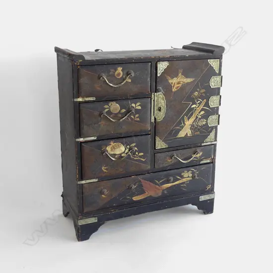 VINTAGE JAPANESE JEWELLERY BOX AF H.280mm