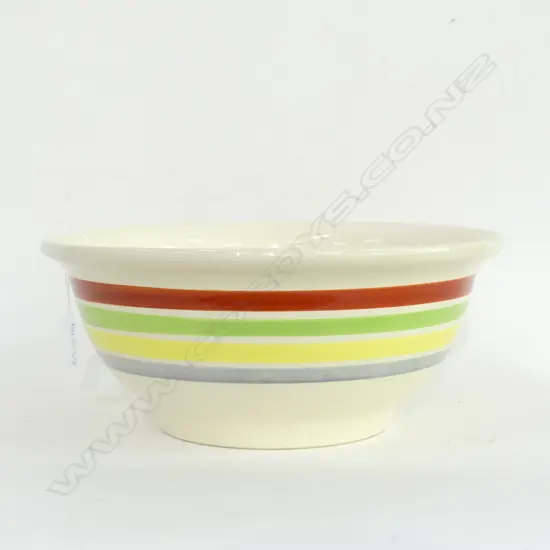 CROWN LYNN FIESTA WARE MIXING BOWL 255mm dia
