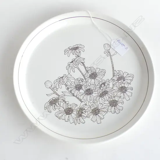 CROWN LYNN EXPERMENTAL DESIGN PLATE NOT IN PRODUCTION unmarked....