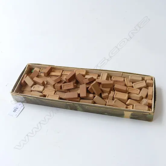 BOX OF L. ADAMS MINI BRICKS