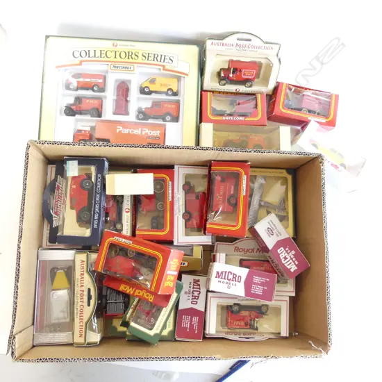 BOX LOT OF CARS IN ORIGINAL BOXES