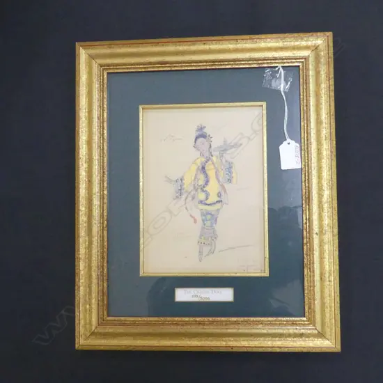 LTD EDITION 'THE CHINESE DOLL' SIGNED  533/500  150 X 210MM